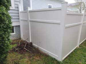 Vinyl Fence Soft Washing